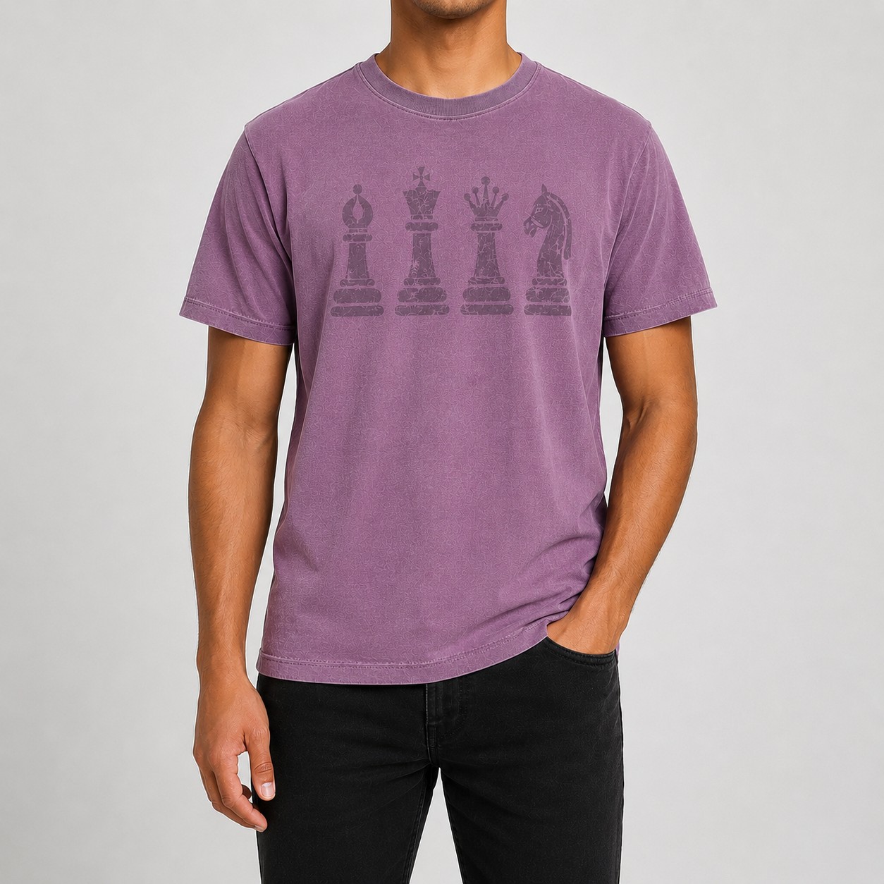 Adult Washed Royal Tee