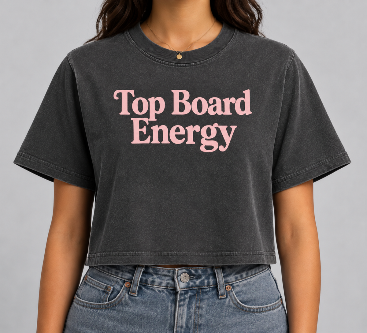 Adult TBE Cropped Tee