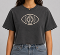 Adult Cropped Eye See Chess Tee