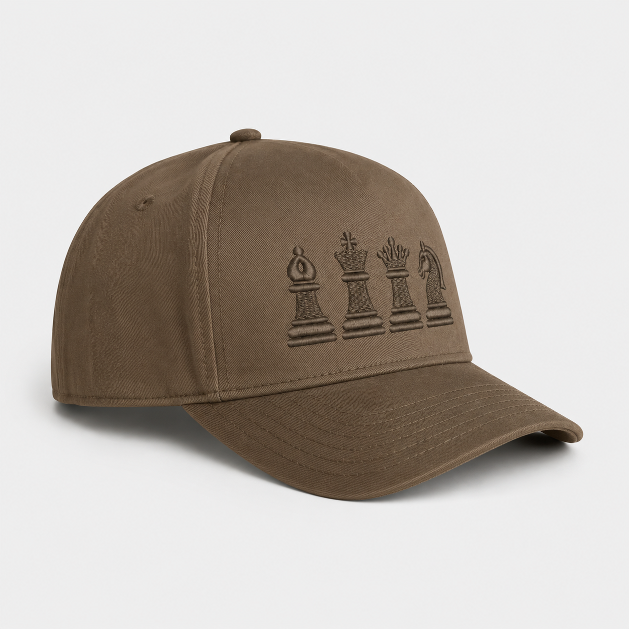 Monochrome Embroidered Hat