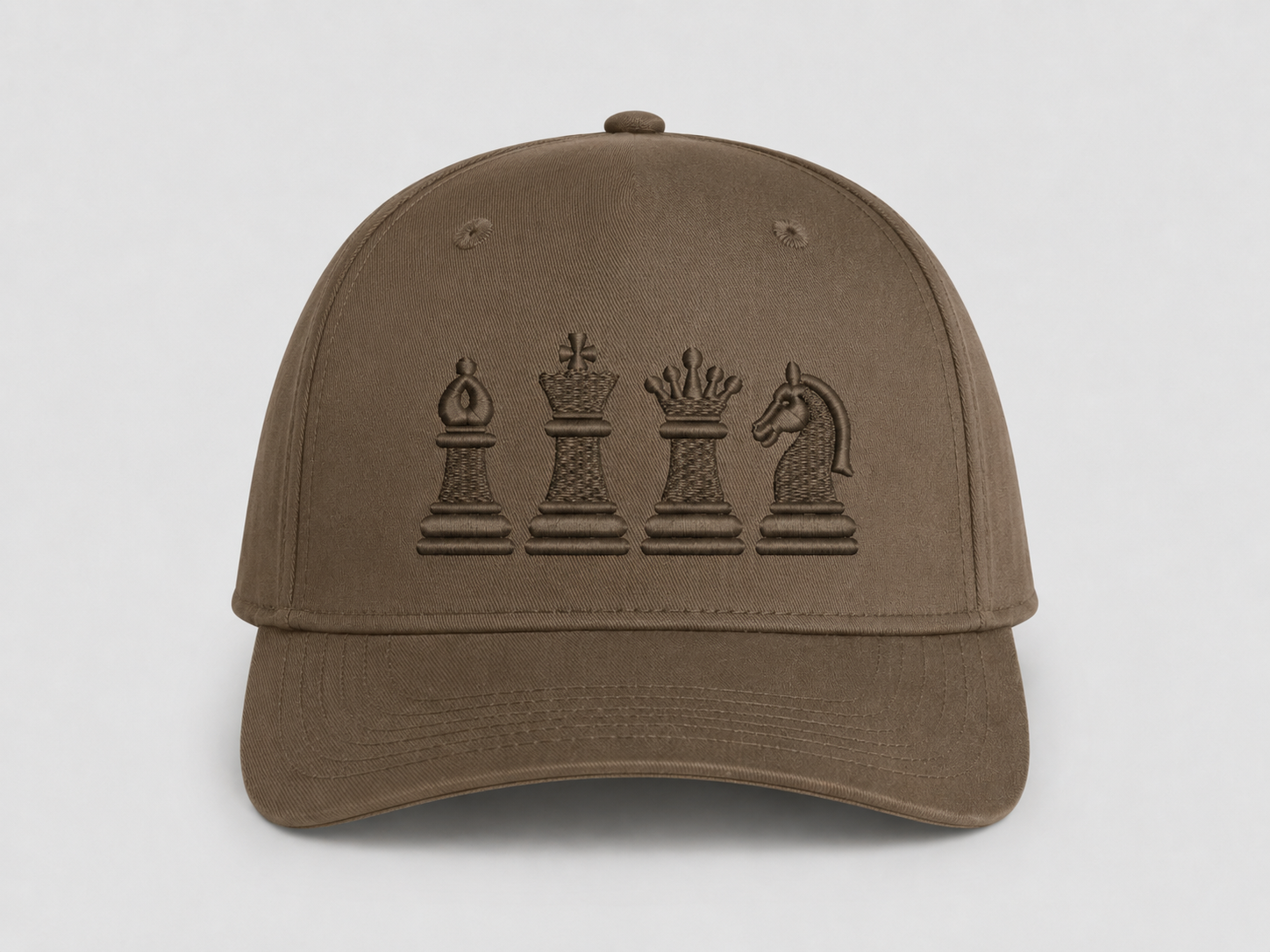 Monochrome Embroidered Hat