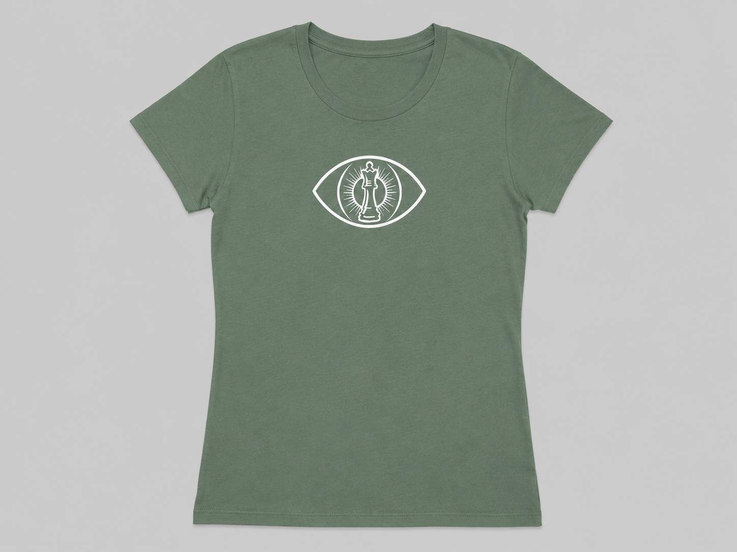 Olive Eye See Chess Tee