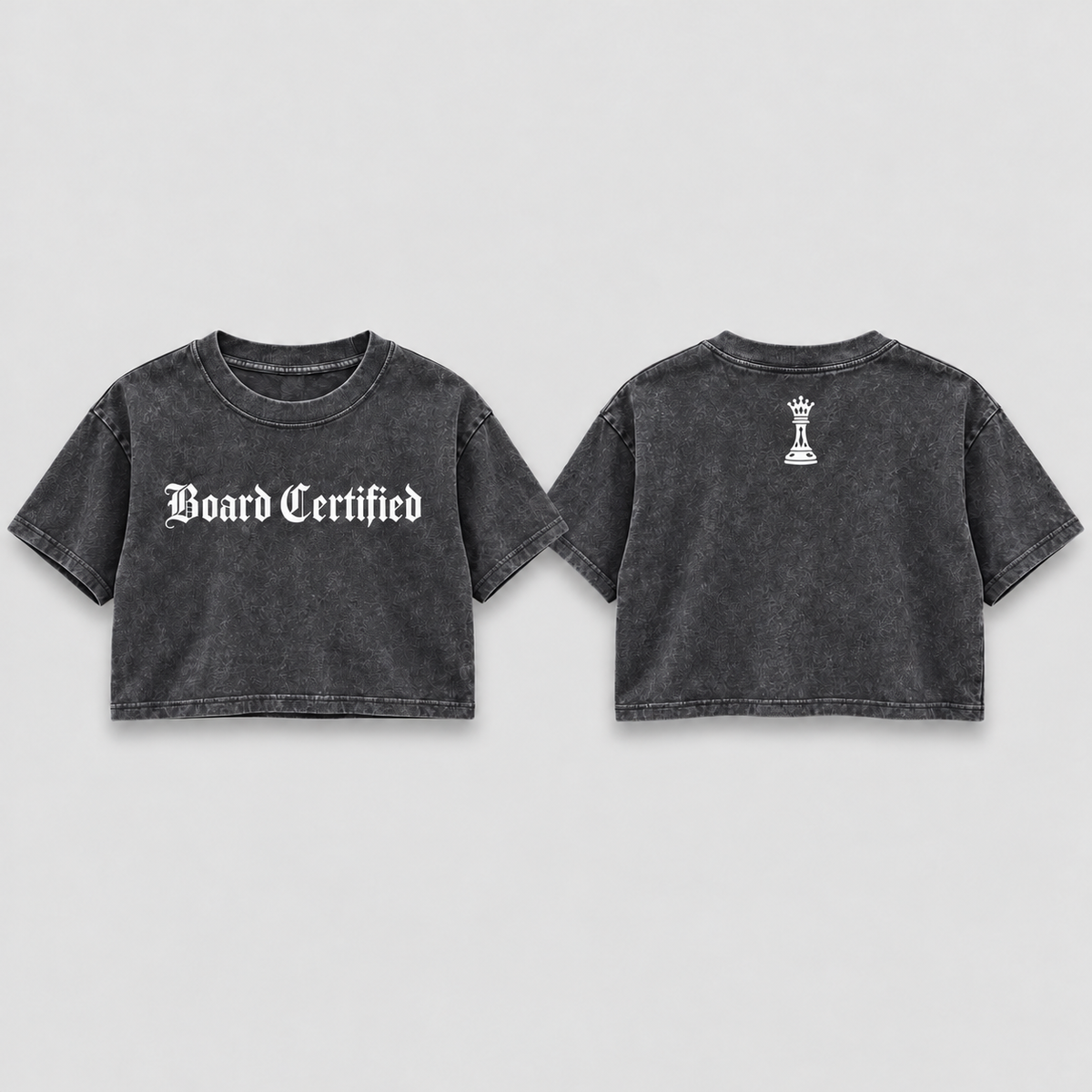 Board Certified Cropped Tee