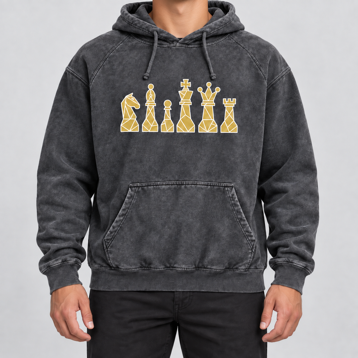 Adult Geometric Hoodie